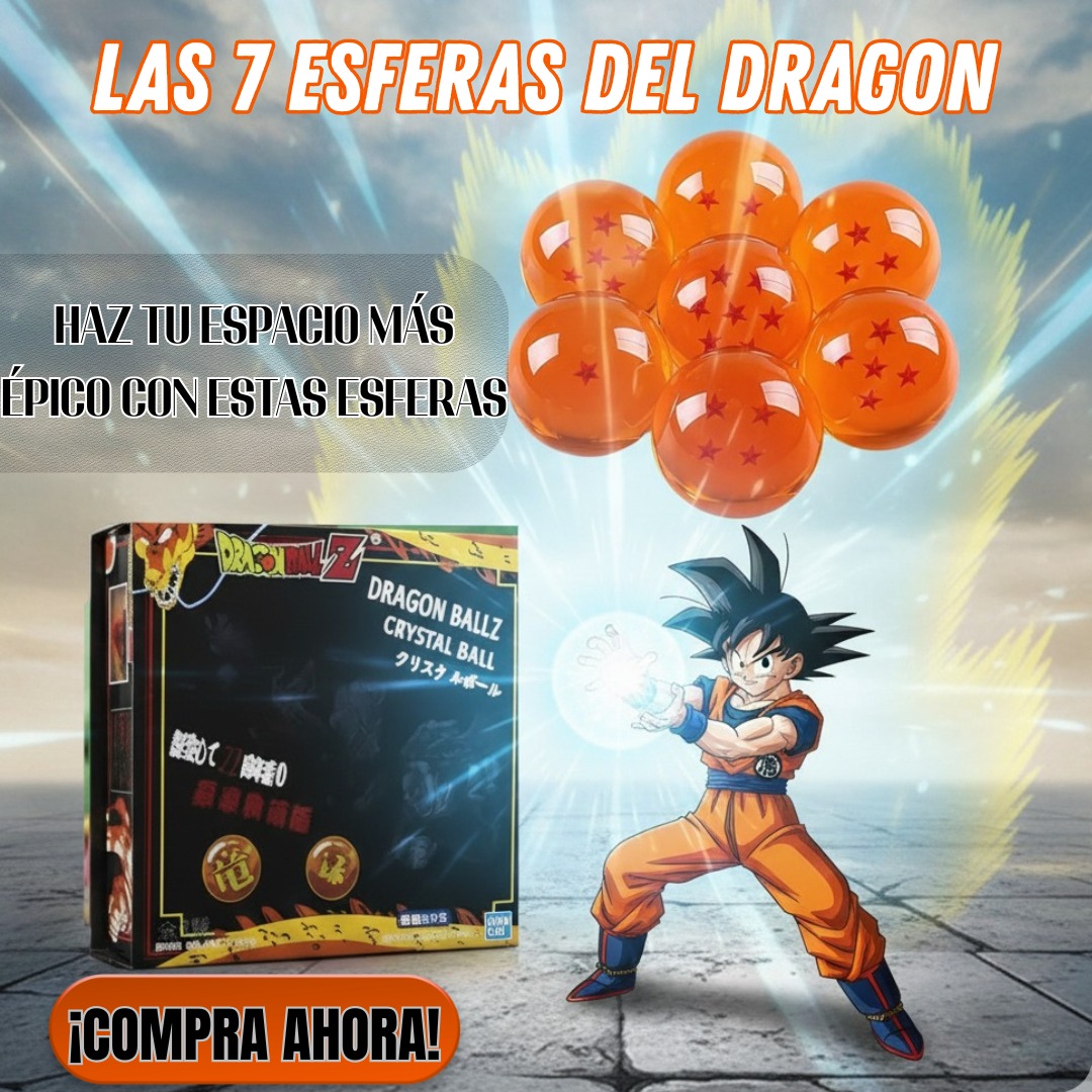 ESFERAS DEL DRAGON MODELO 2026