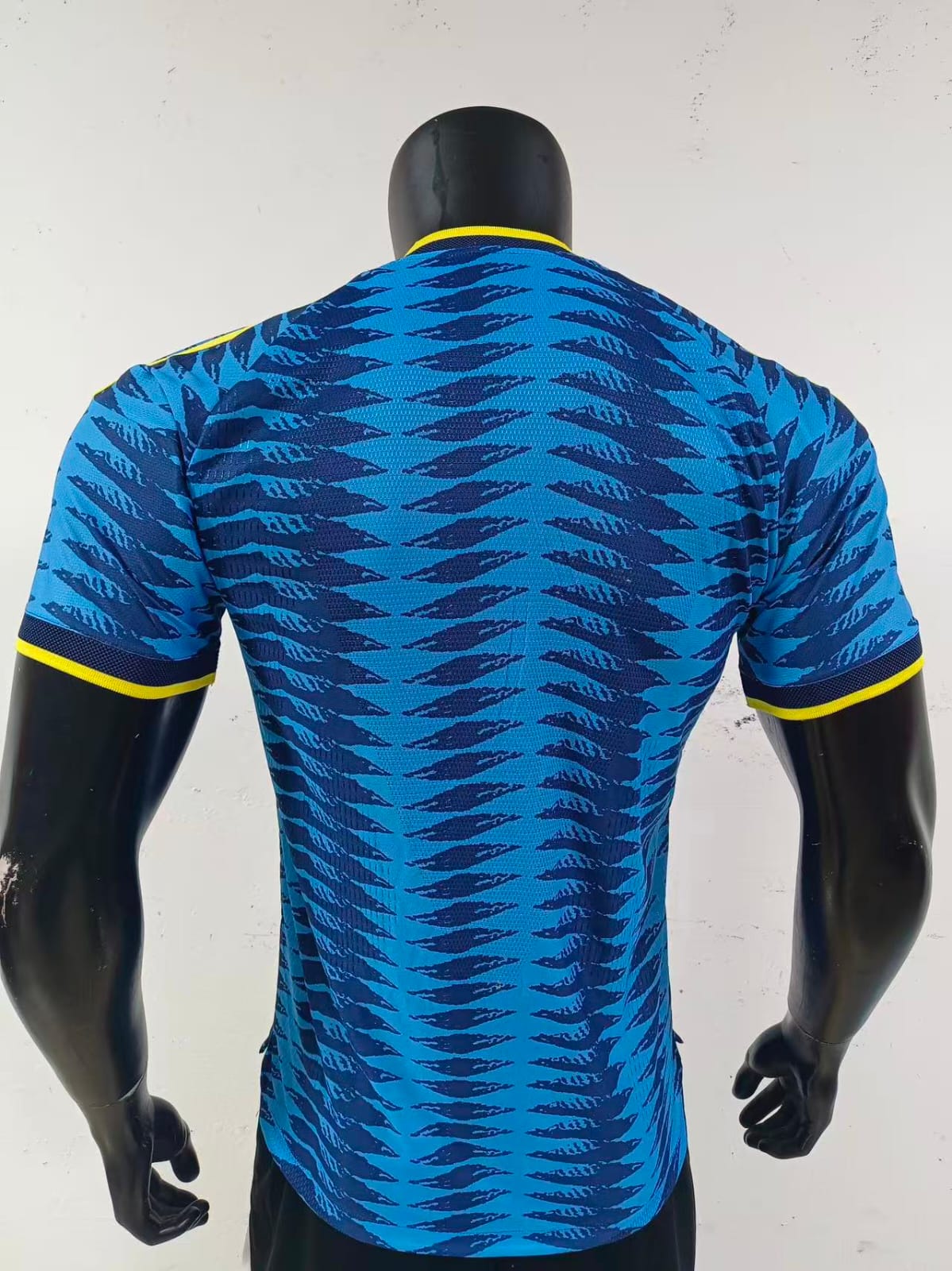 Camisa colombiana azul - Vista 1