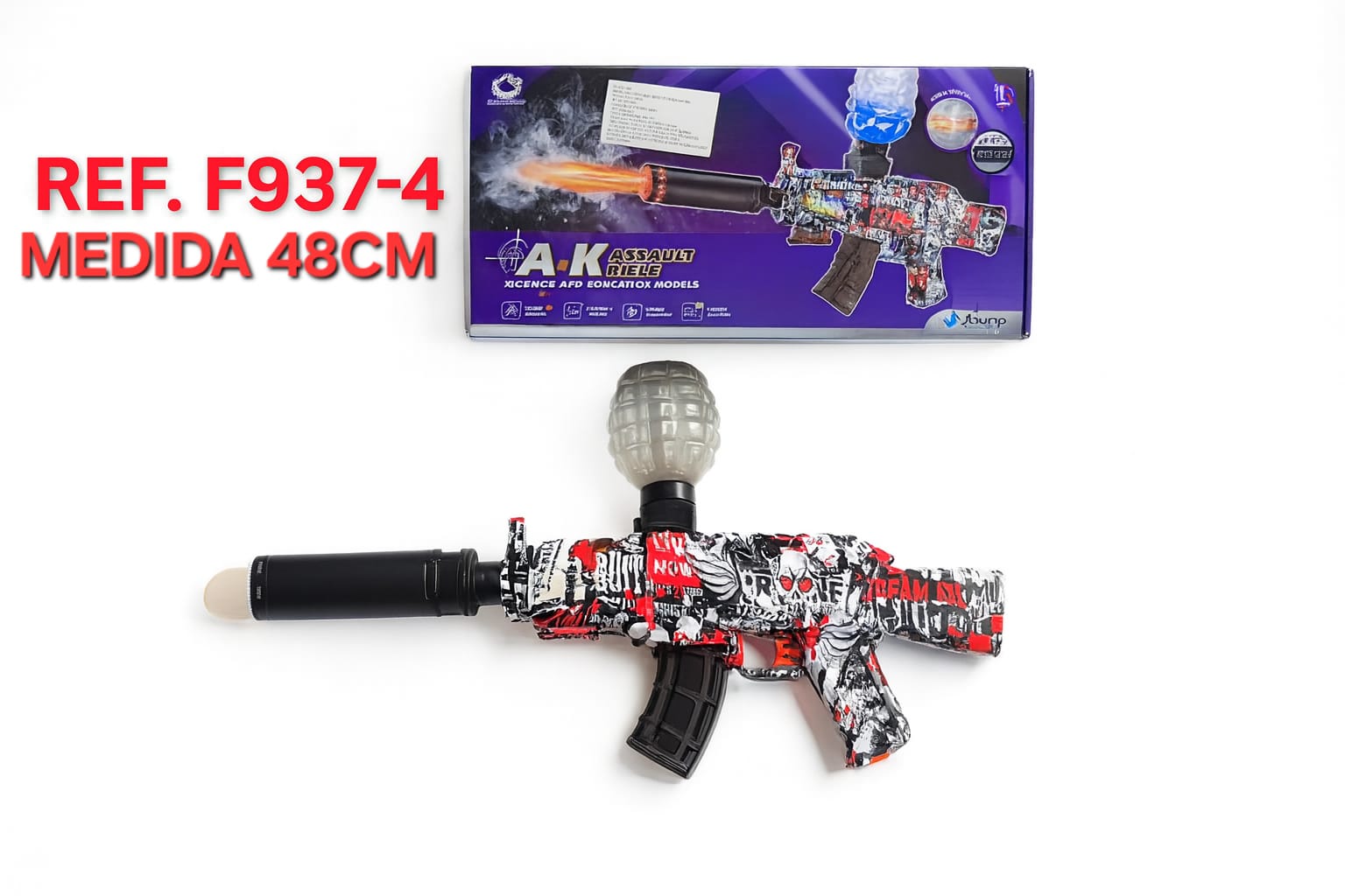 Rifle de Hidrogel A.K Assault
