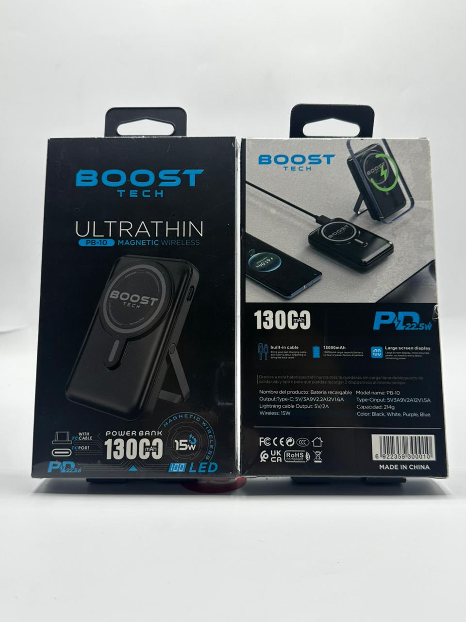 Power bank magnetica 13,000 mAh - Vista 1