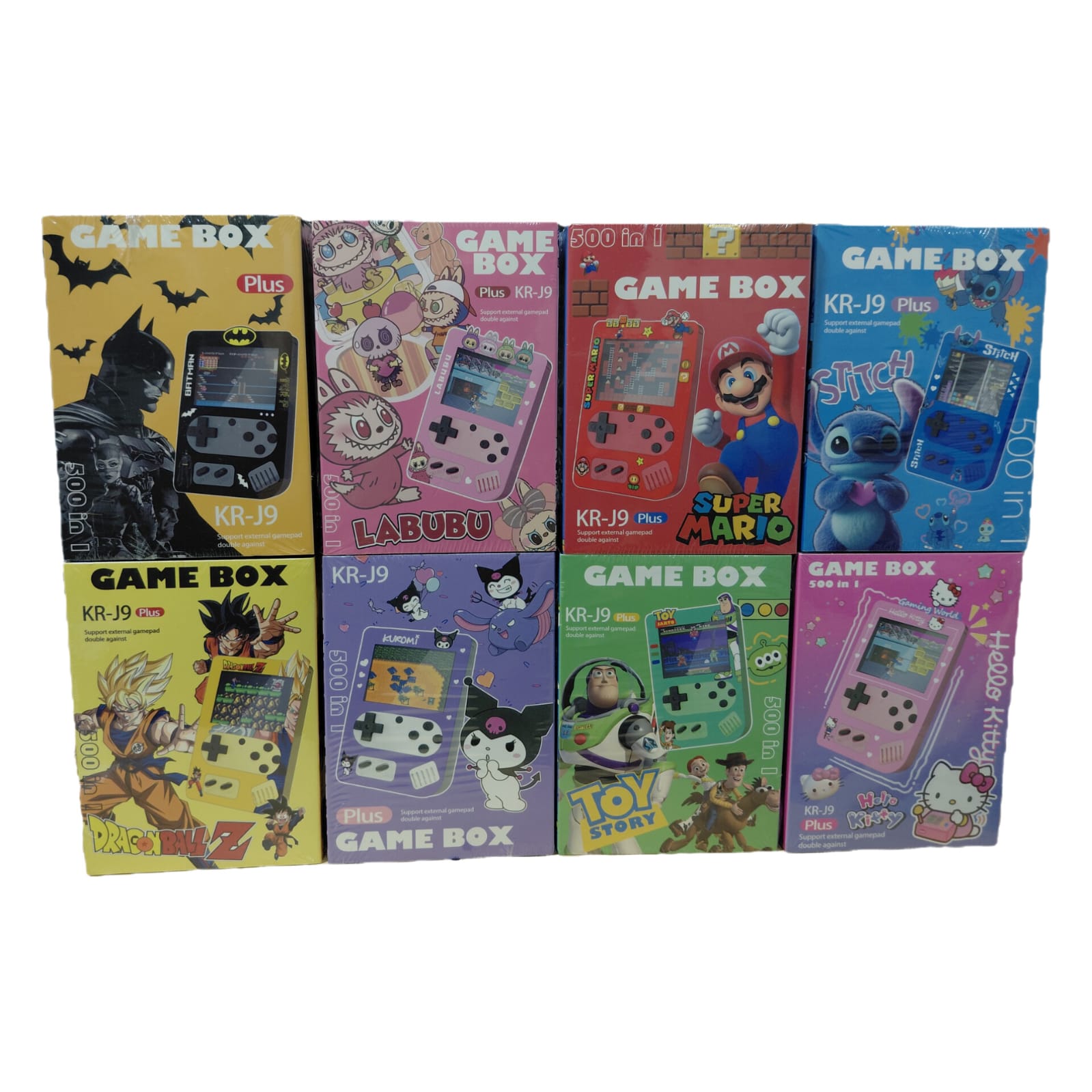 Consola Retro Game Box 500 En 1 Krj9 - Vista 1