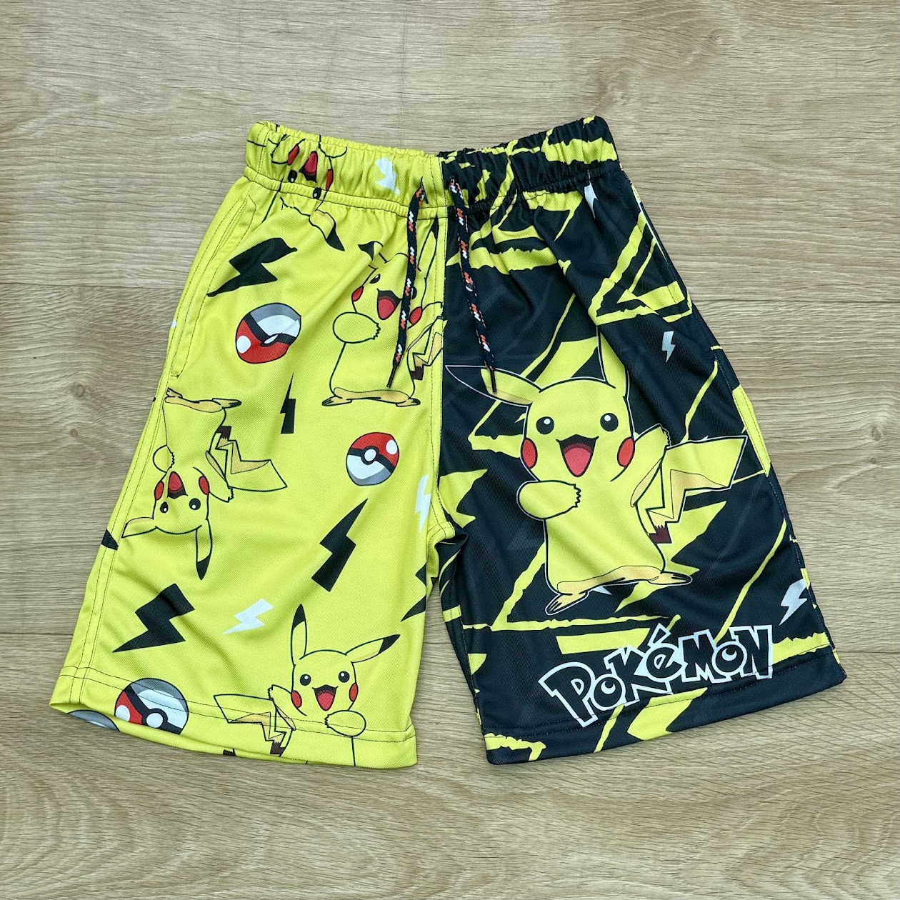 Pantaloneta niño Pikachu - Vista 1