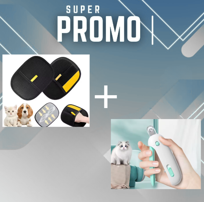 KitConfort corta uñas/recogedor de pelos