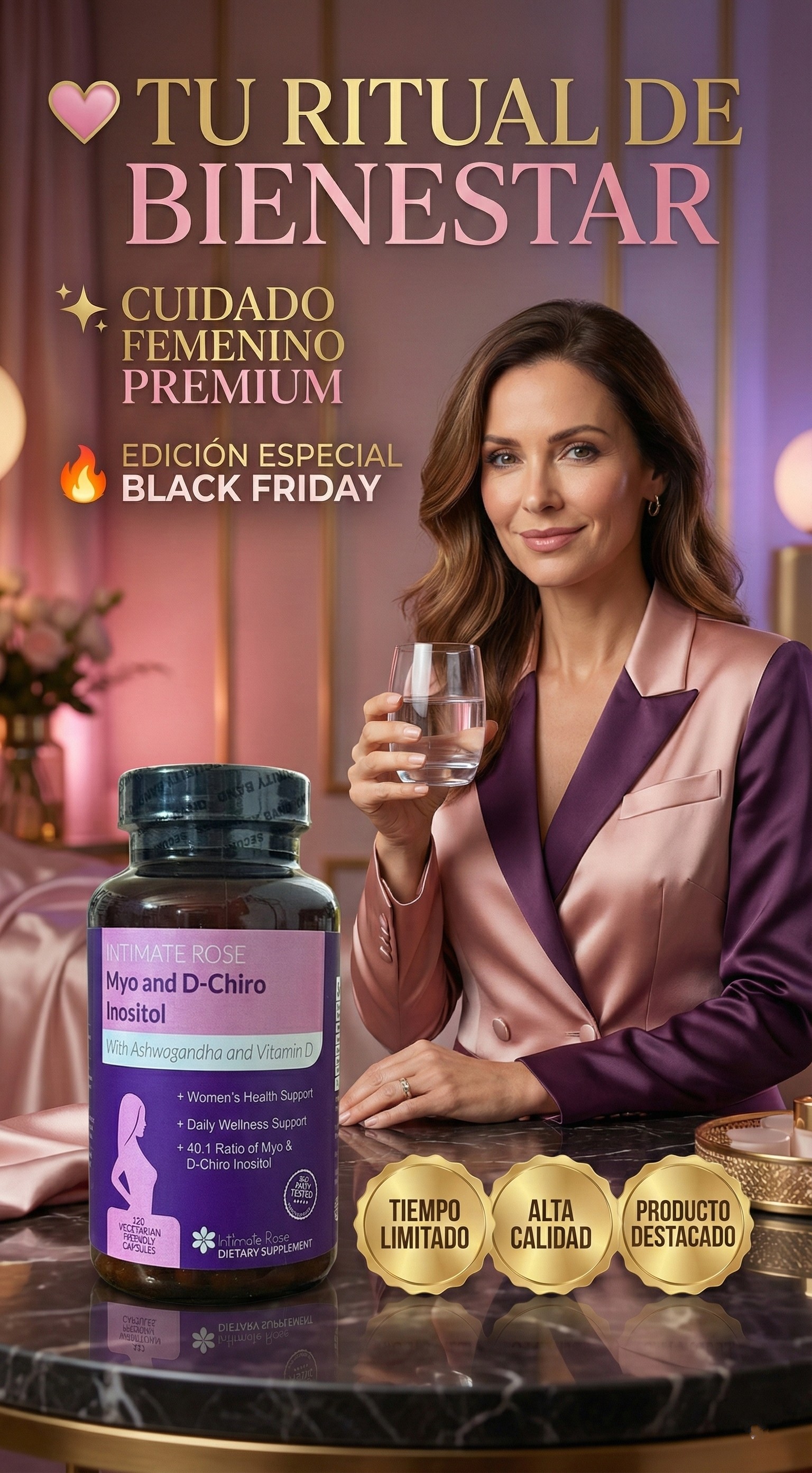 Inositol Intimate Rose