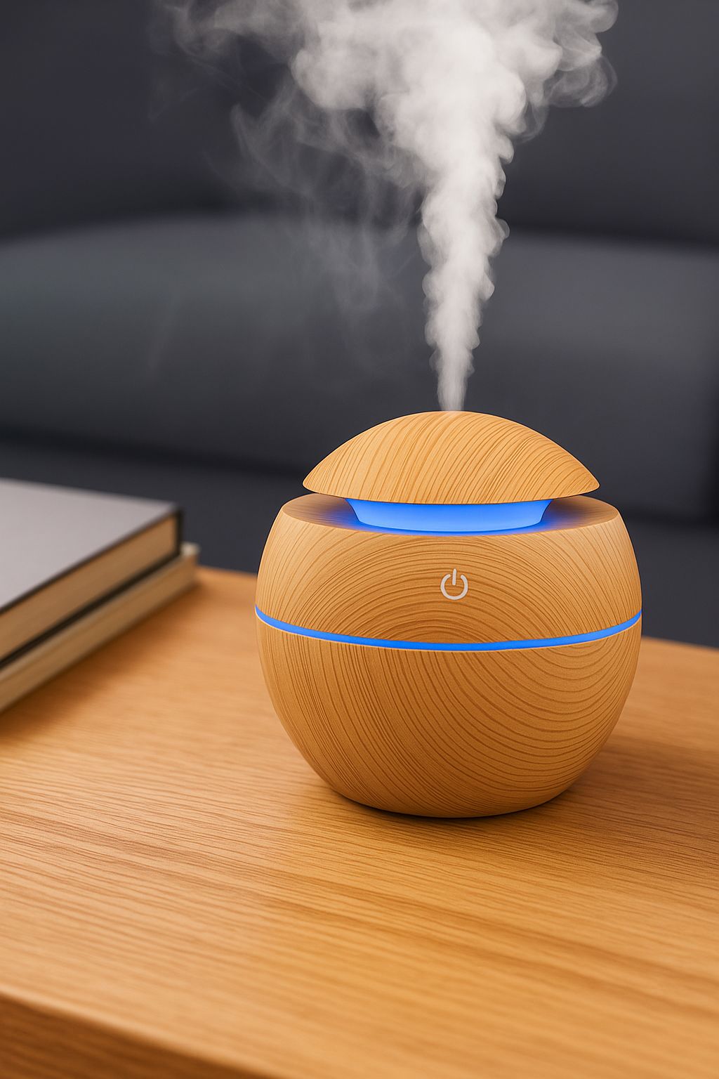 HUMIDIFICADOR- DIFUSOR REDONDO - Vista 1