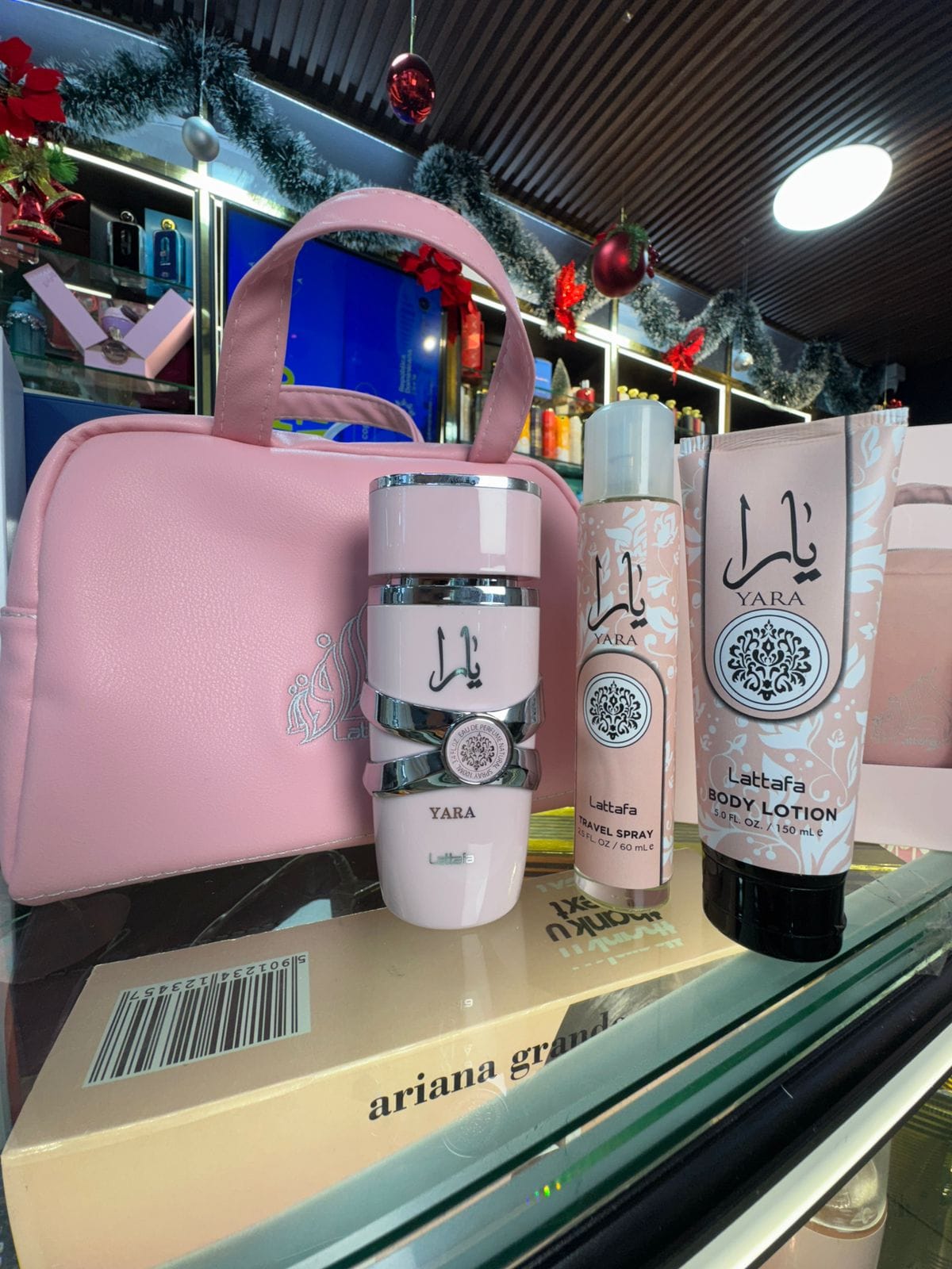 SET BOLSO YARA+ CREMA+ PERFUMERO 60 ML