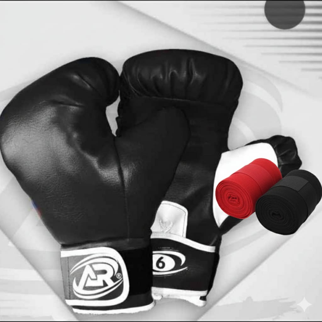Guantes de boxeo + Vendas - Vista 1