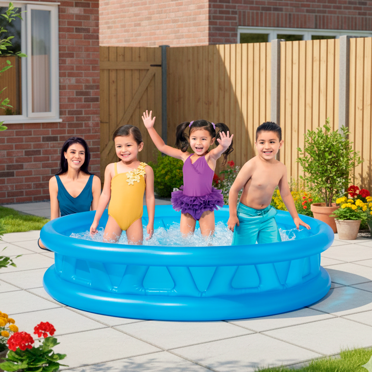 Piscina Inflable 180x46cm Niños 58431