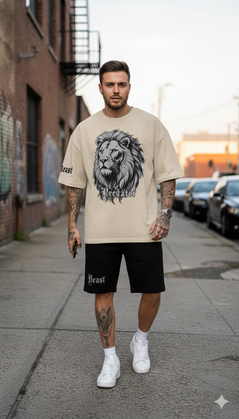 Camiseta + Pantalonetas OVERSIZE 2026962 - Vista 1