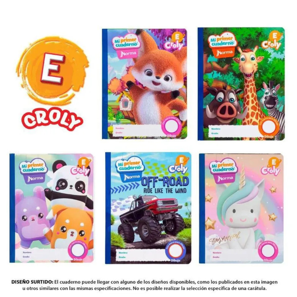 Cuaderno Norma Cosido 100 Hojas Preescol - Vista 1