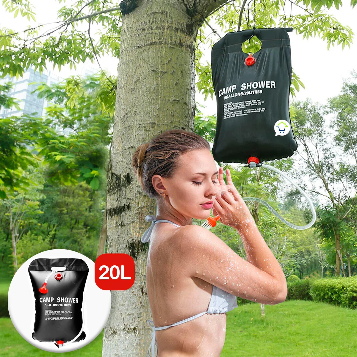 Ducha Plegable Solar 20L WZ-01