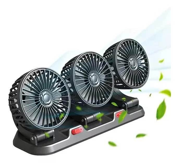 Ventilador Electrico x3 Cabezal Aire Aco