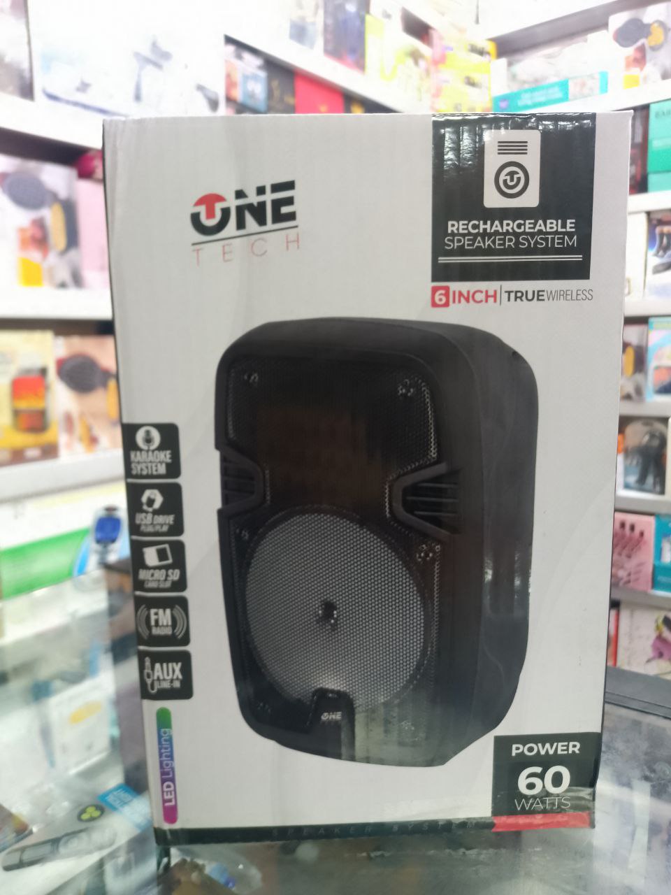 Cabina de sonido 6 pulgadas