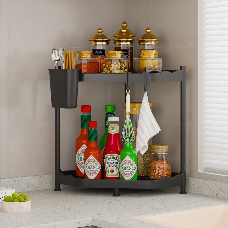 estante esquinero de cocina