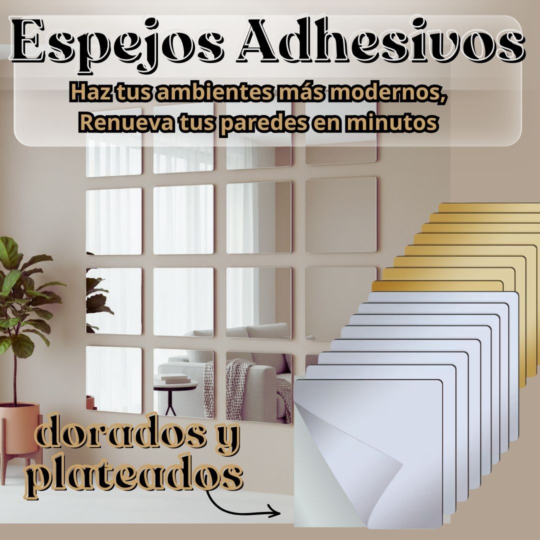 ESPEJOS DECORATIVOS DORADOS - Vista 1