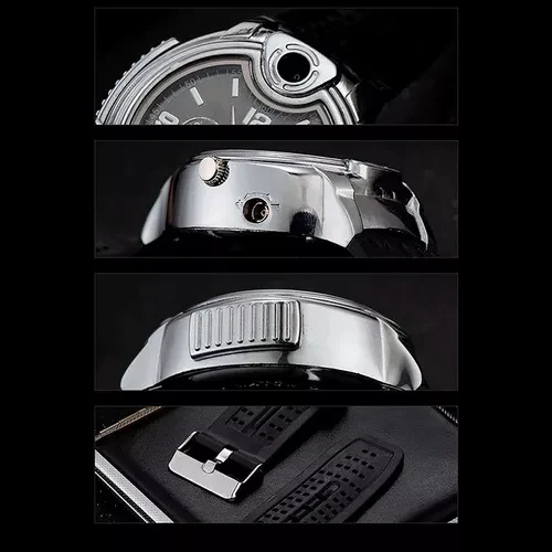 Miniatura 3 de Reloj Con Encendedor Briket De Llama Gas