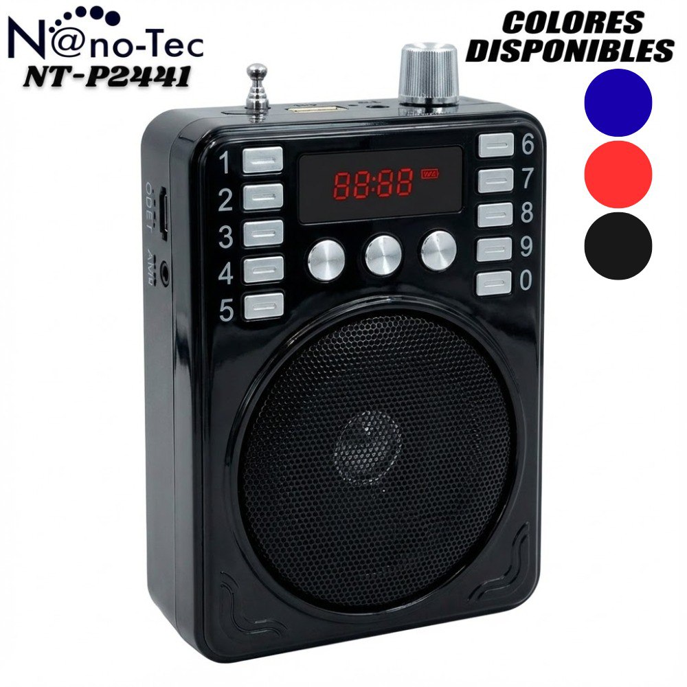 Radio Parlante Perifoneo Nanotec NTP2441