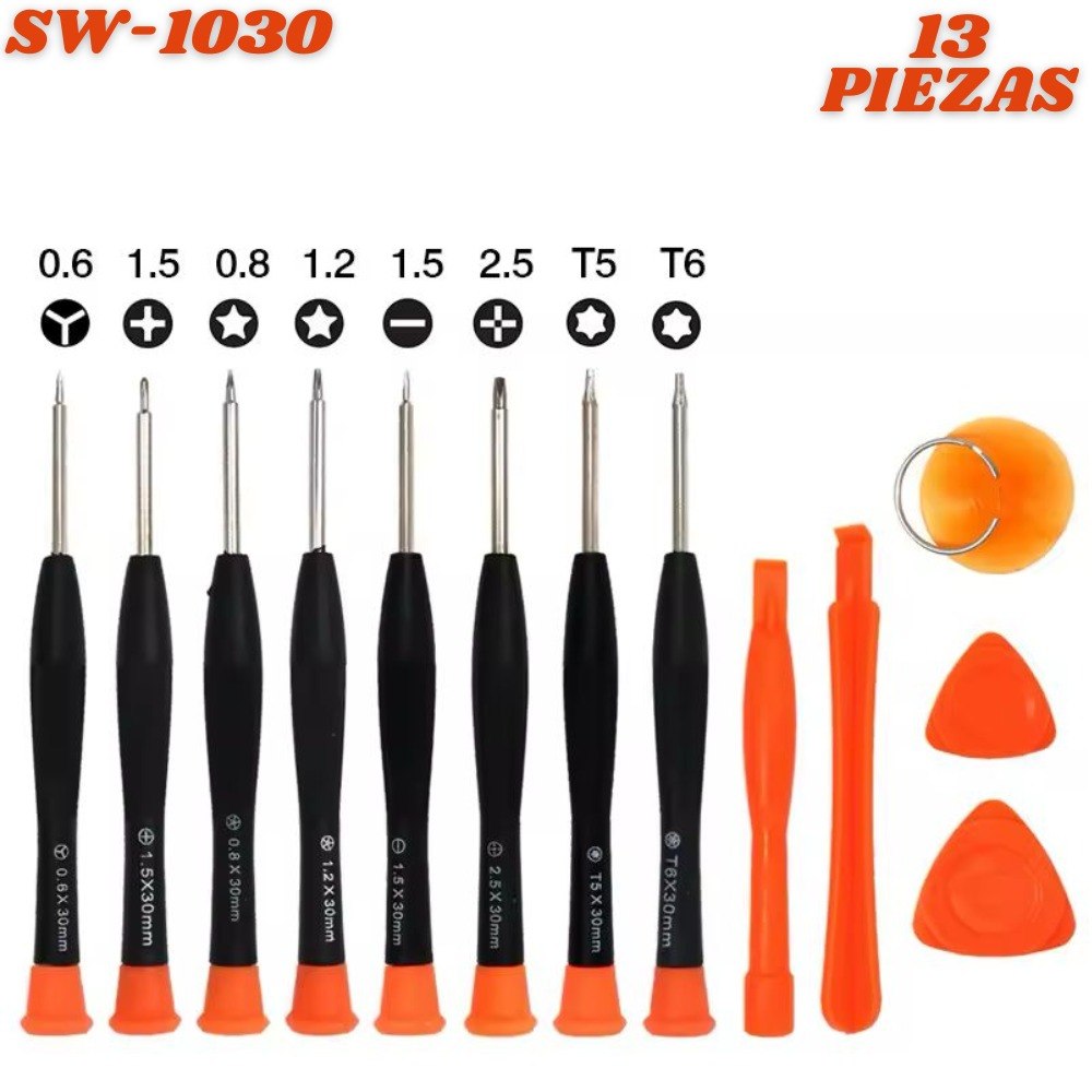Kit De Destornilladores 13 SW-1030