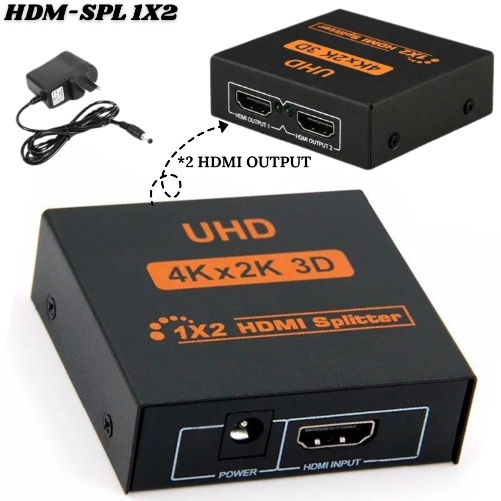 Adaptador Duplicador De Pantalla 1X2