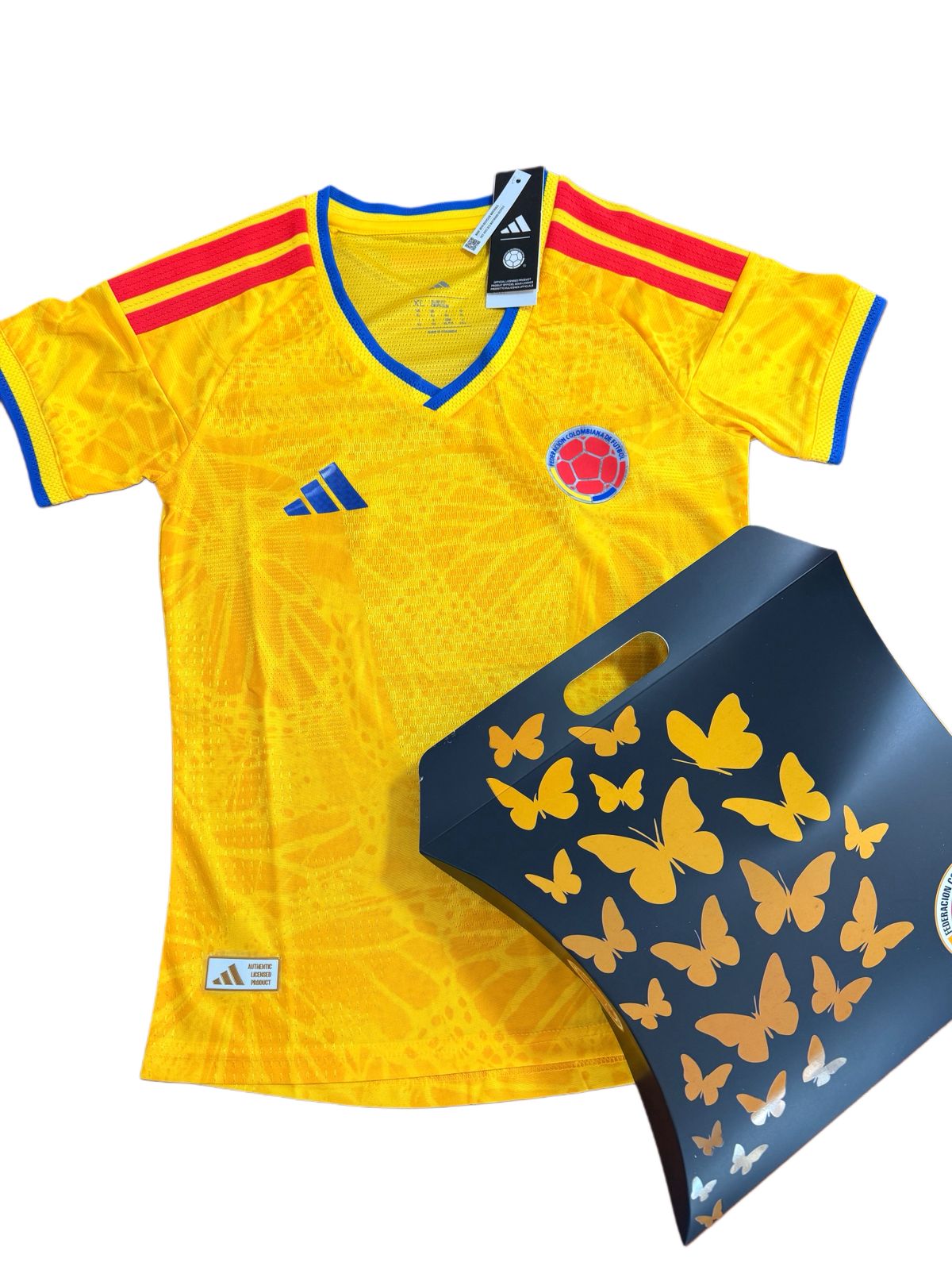 COMBO CAMISA DE COLOMBIA JUGADOR Y CAJA - Vista 1