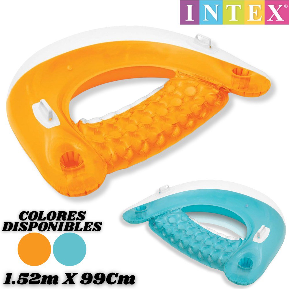 Flotador Silla Inflable Intex 1.52M X 99