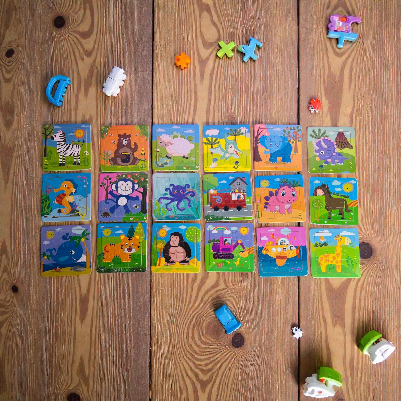 ROMPECABEZAS MINI 9 PIEZAS 9cm * 9 cm - Vista 1