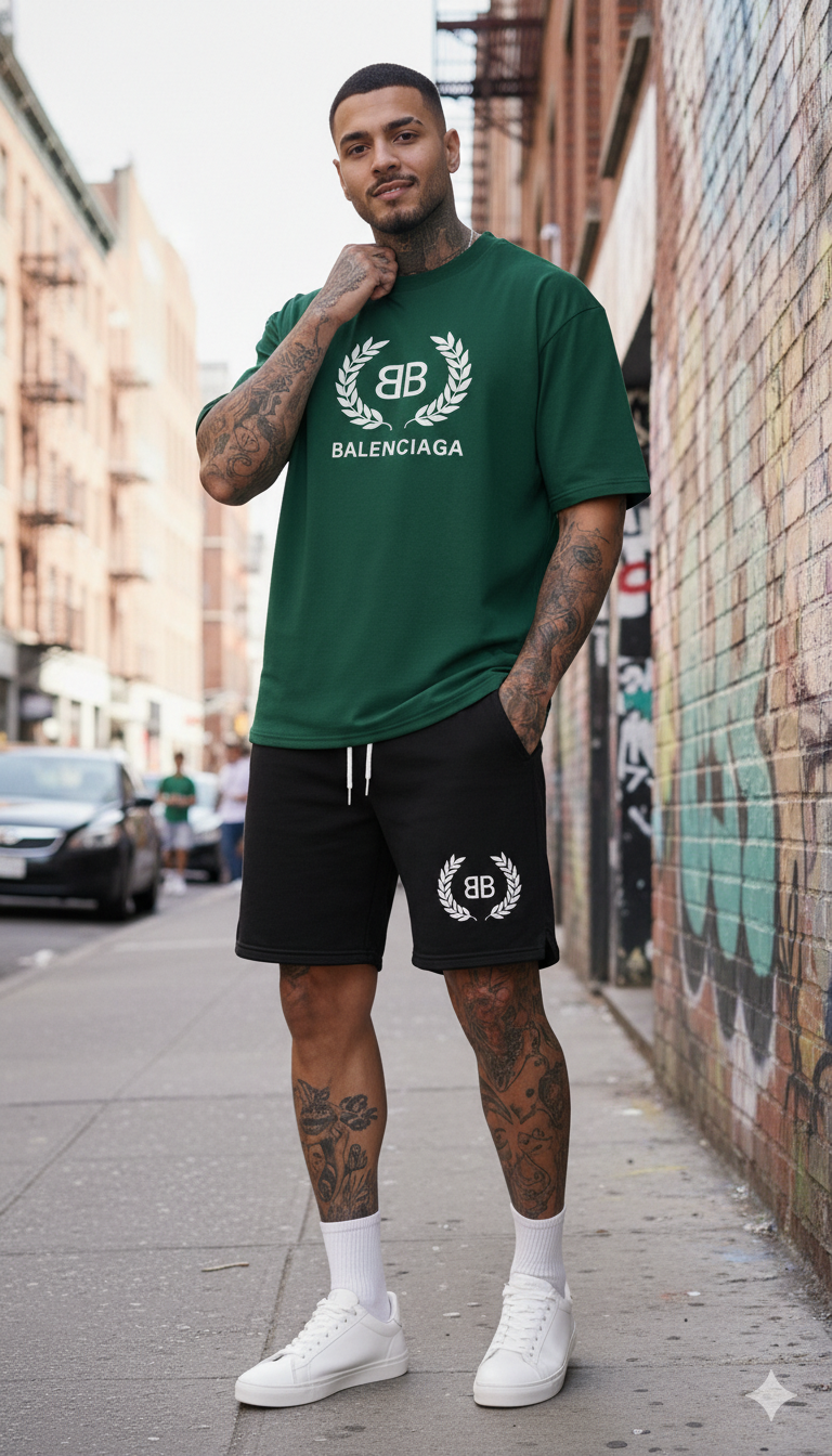 Camiseta + Pantalonetas OVERSIZE 2030340 - Vista 1