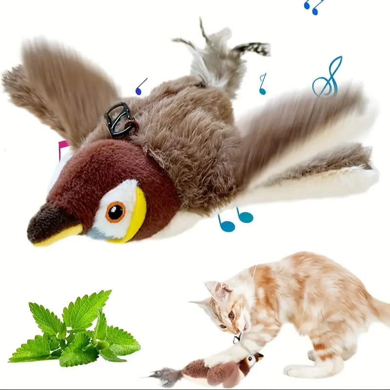 Pajaro Interactivo para Gatos