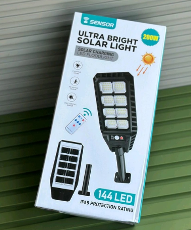 Foco LED solar ultrabrillante