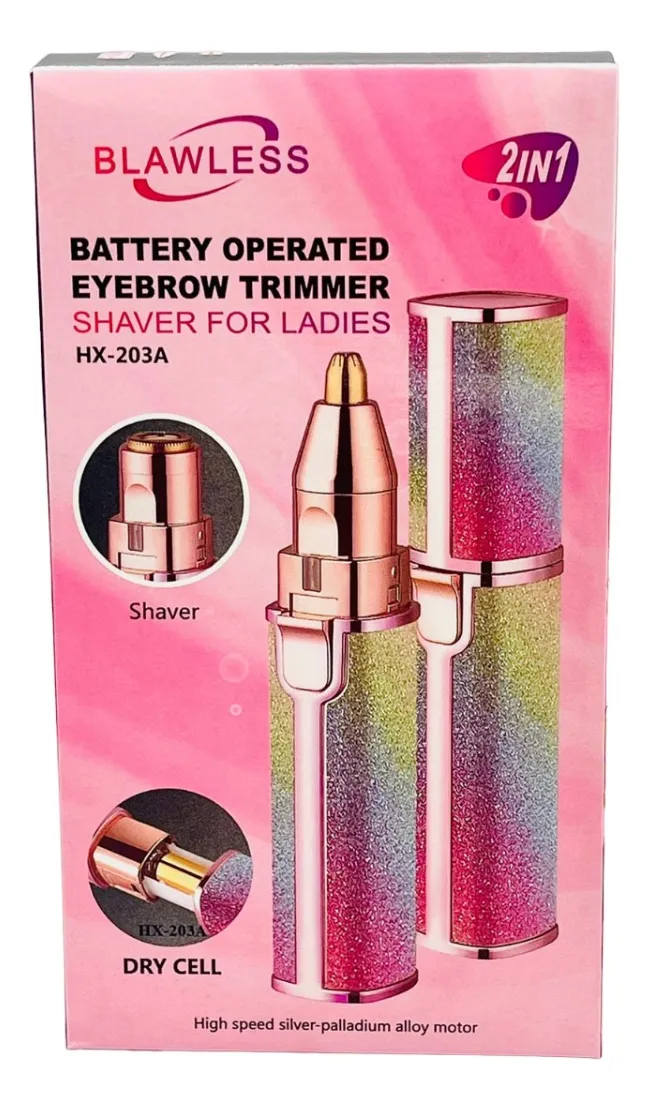 DEPILADOR DE CEJAS 2 EN 1