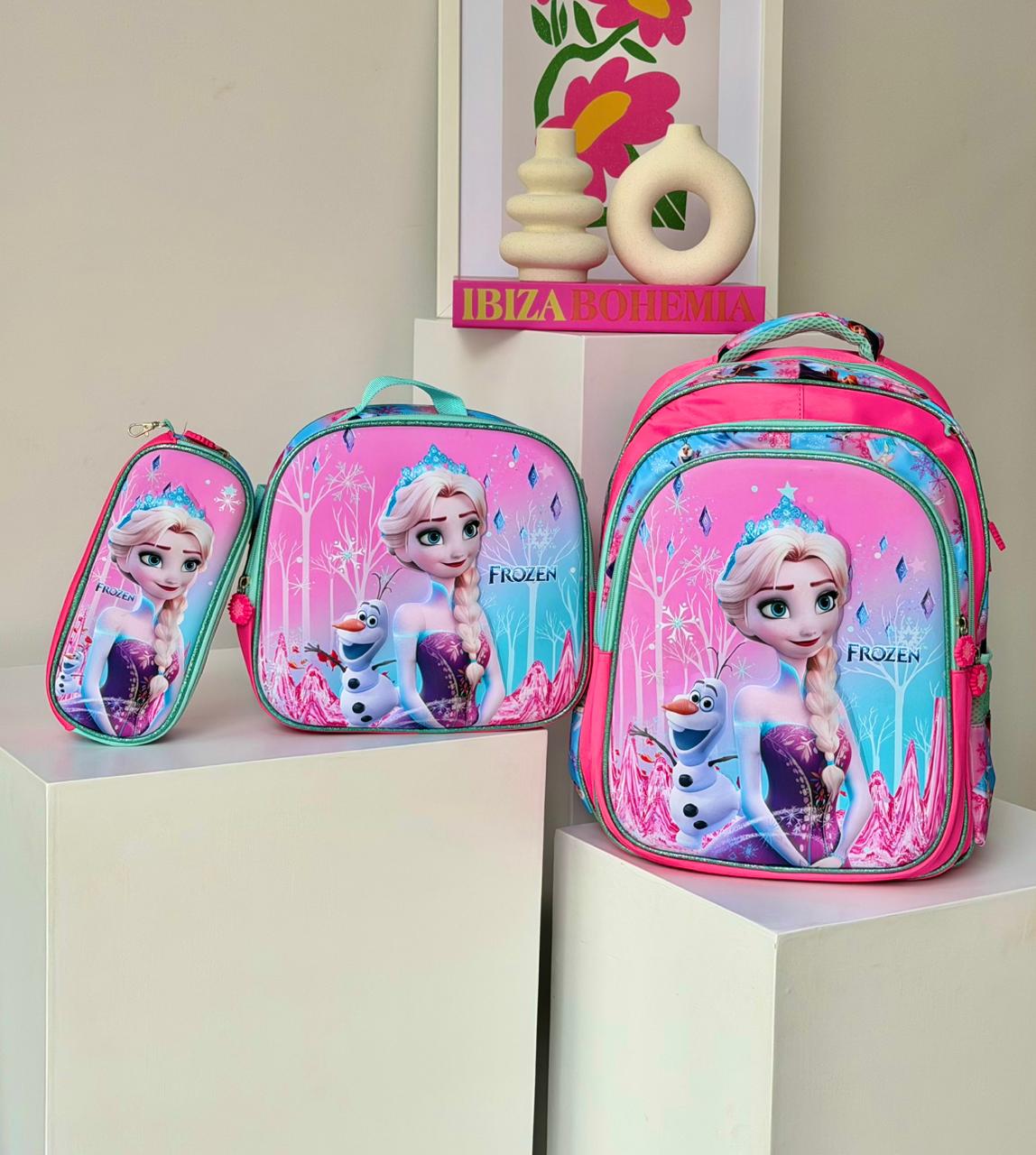 TRIO ESCOLAR GRANDE 3D ALTO RELIEVE - Vista 1