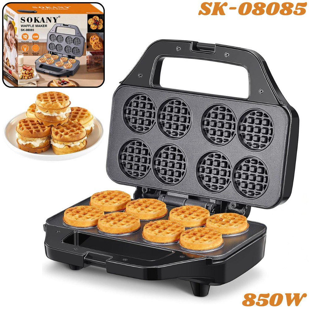 Waflera Sokany X8 Mini Puestos 850W