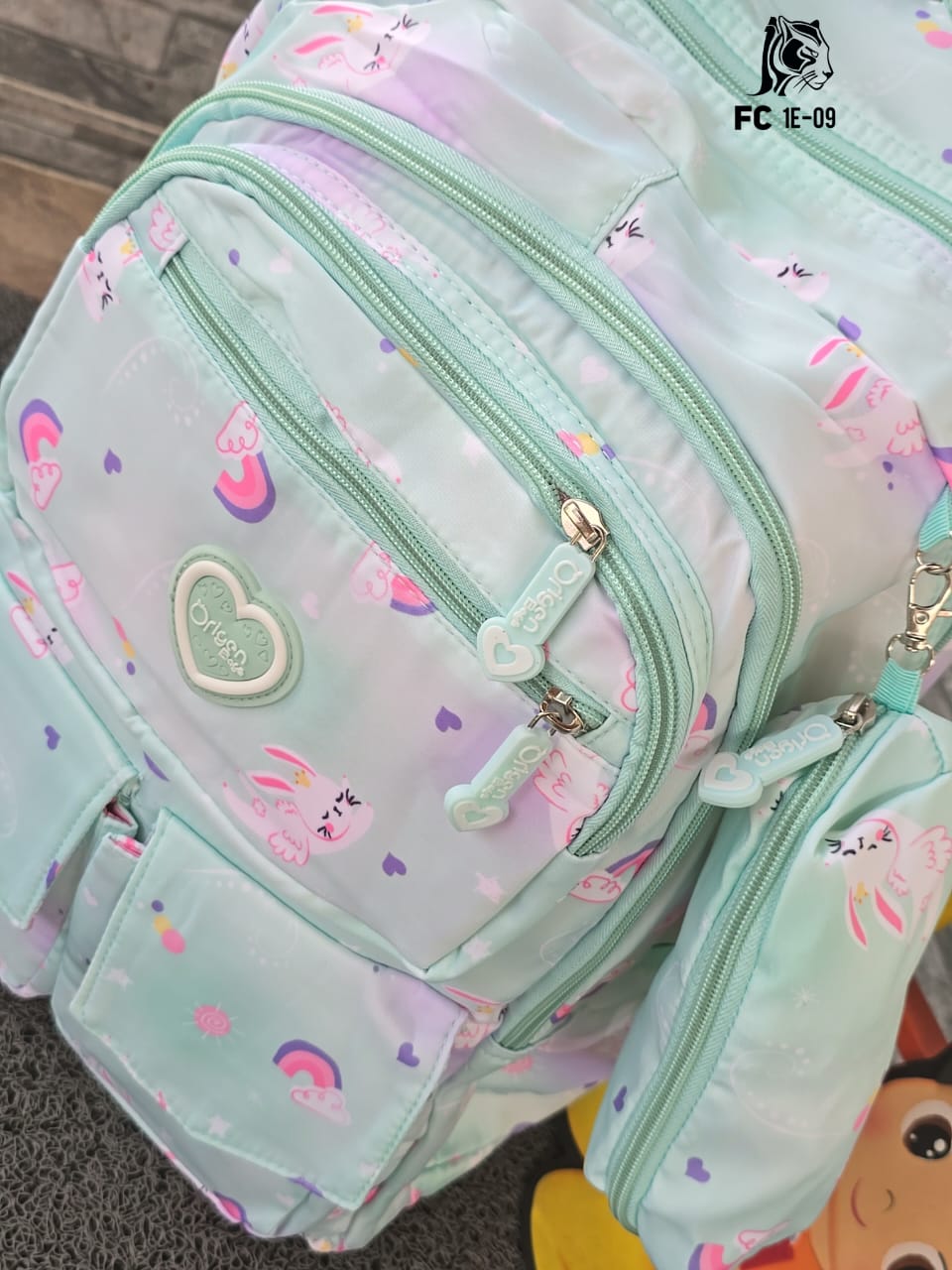 BOLSO MORRAL MULTICOLOR IMPORTADO DUO+CA - Vista 1