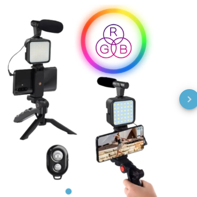 Estabilizador Para Celular Con Luz Rgb M