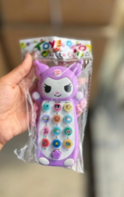 CELULAR INFANTIL CAPIBARA Y KUROMI V6-33 - Vista 1