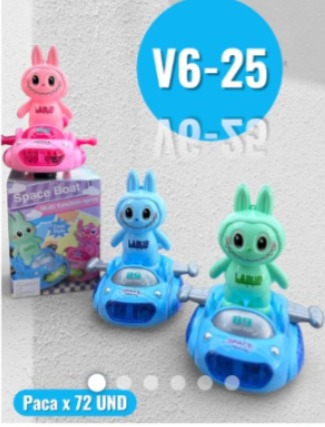 CARRO DE CARRERAS LABUBU V6-25 - Vista 1