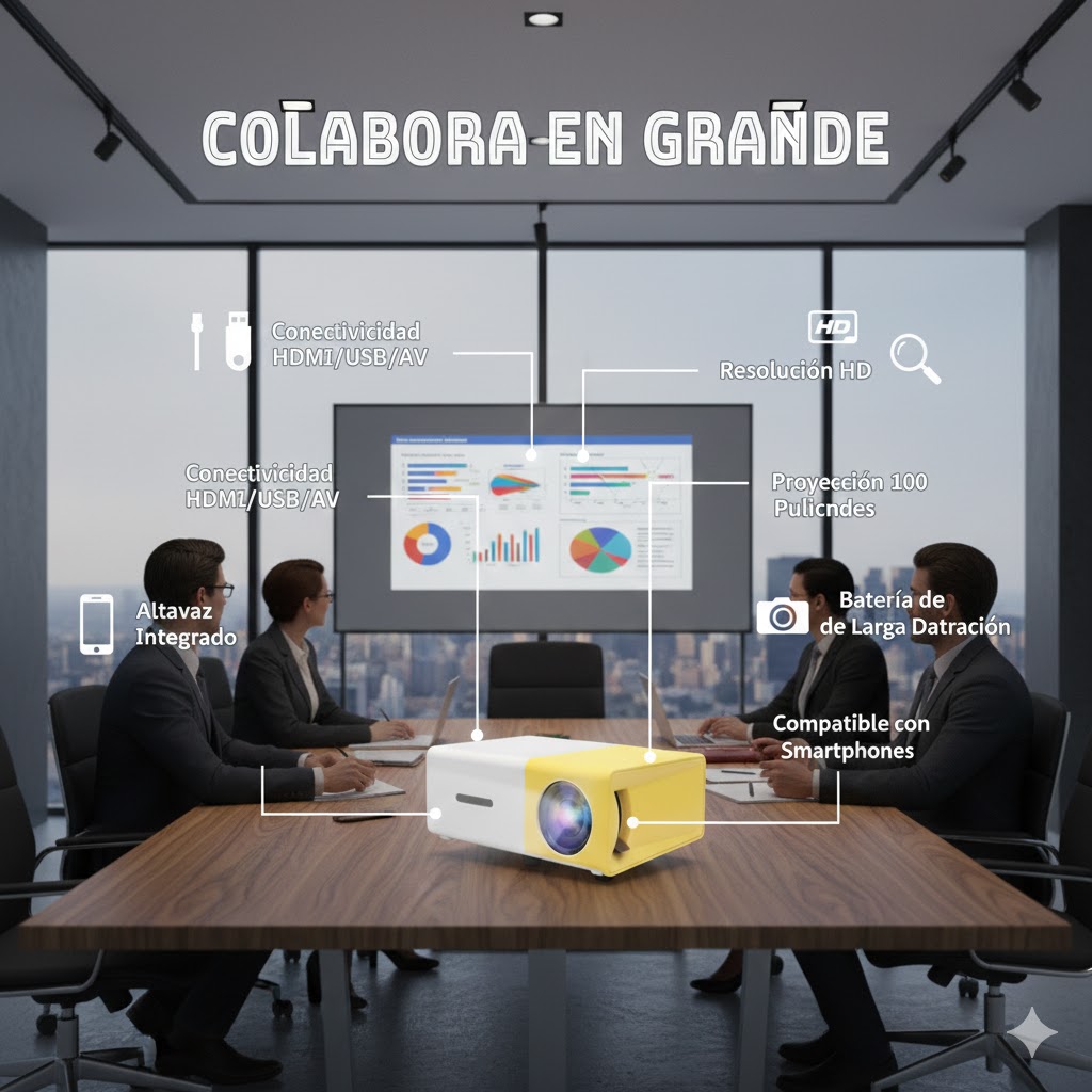 A103. Proyector HD Portátil Premium