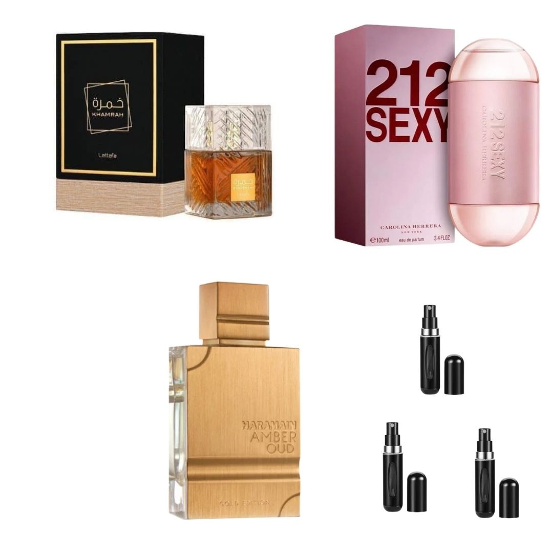 KHAMRAHCOFRE+212SEXY+ALHARAMAINCOFRE+3P