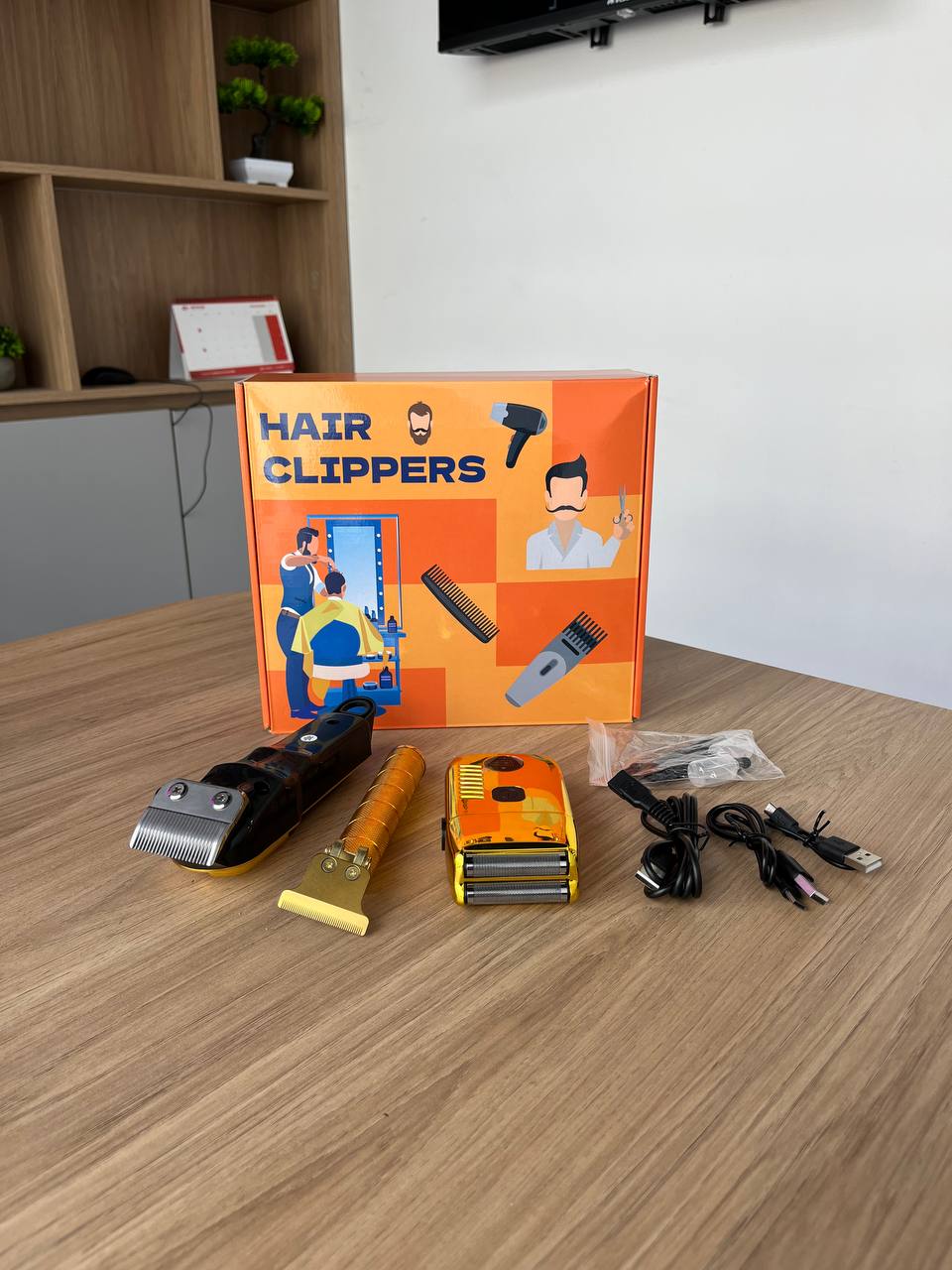 Máquina Cortapelo + Trimmer + Afeitador