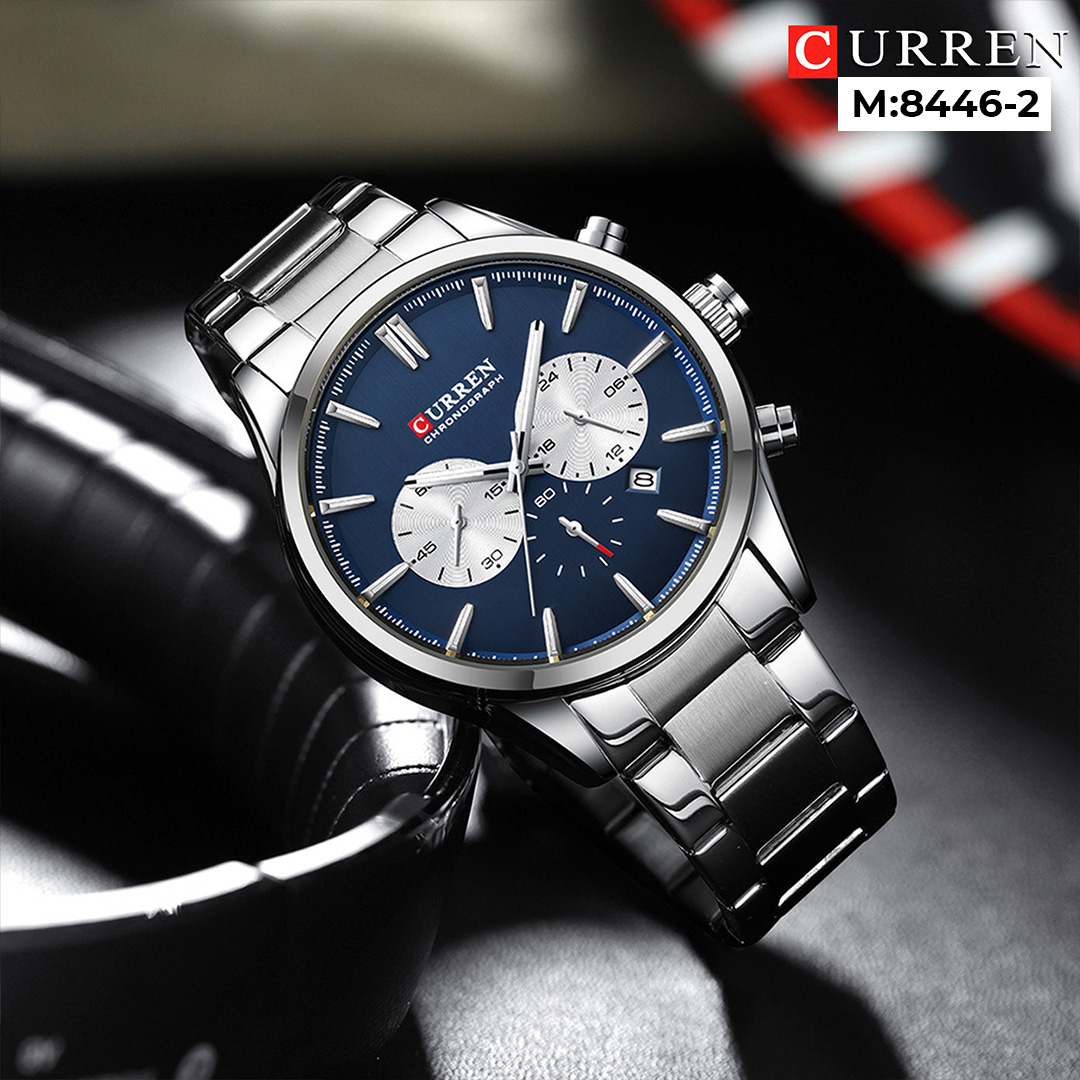 M 8446 CURREN RELOJ METÁLICO CRONOGRAFO - Vista 1