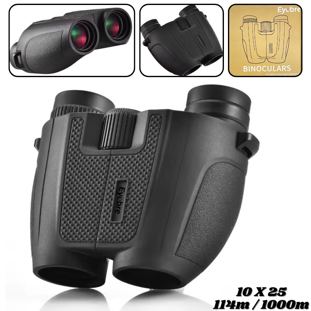 Binoculares 10x25 Lentes De Larga Distan