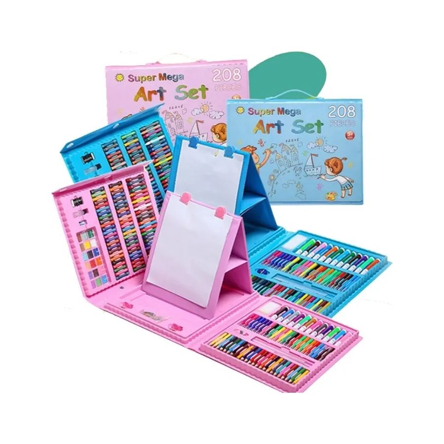 Kit De Arte Pintura Niñ@s 208 Piezas - Vista 1