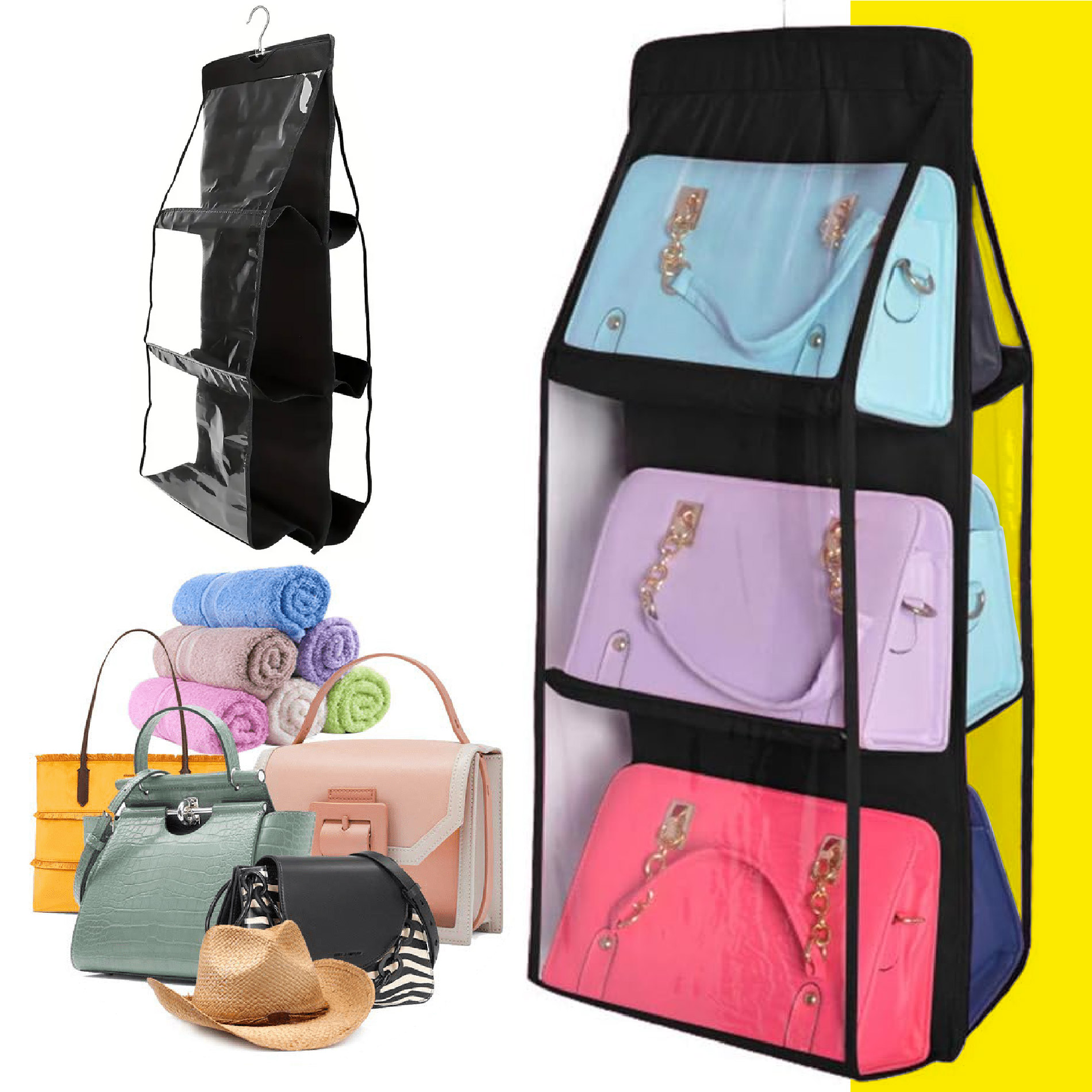 Miniatura 3 de Organizador Bolsos Carteras Colgante