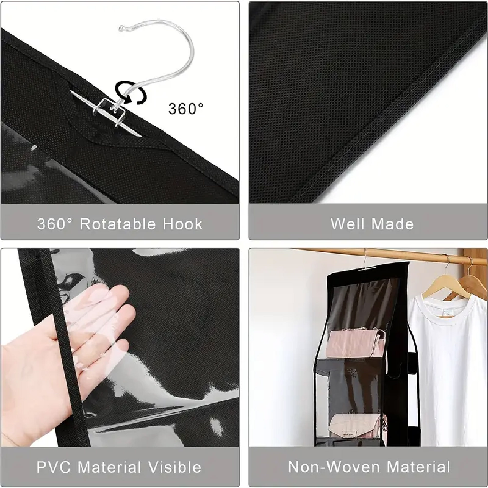 Miniatura 5 de Organizador Bolsos Carteras Colgante