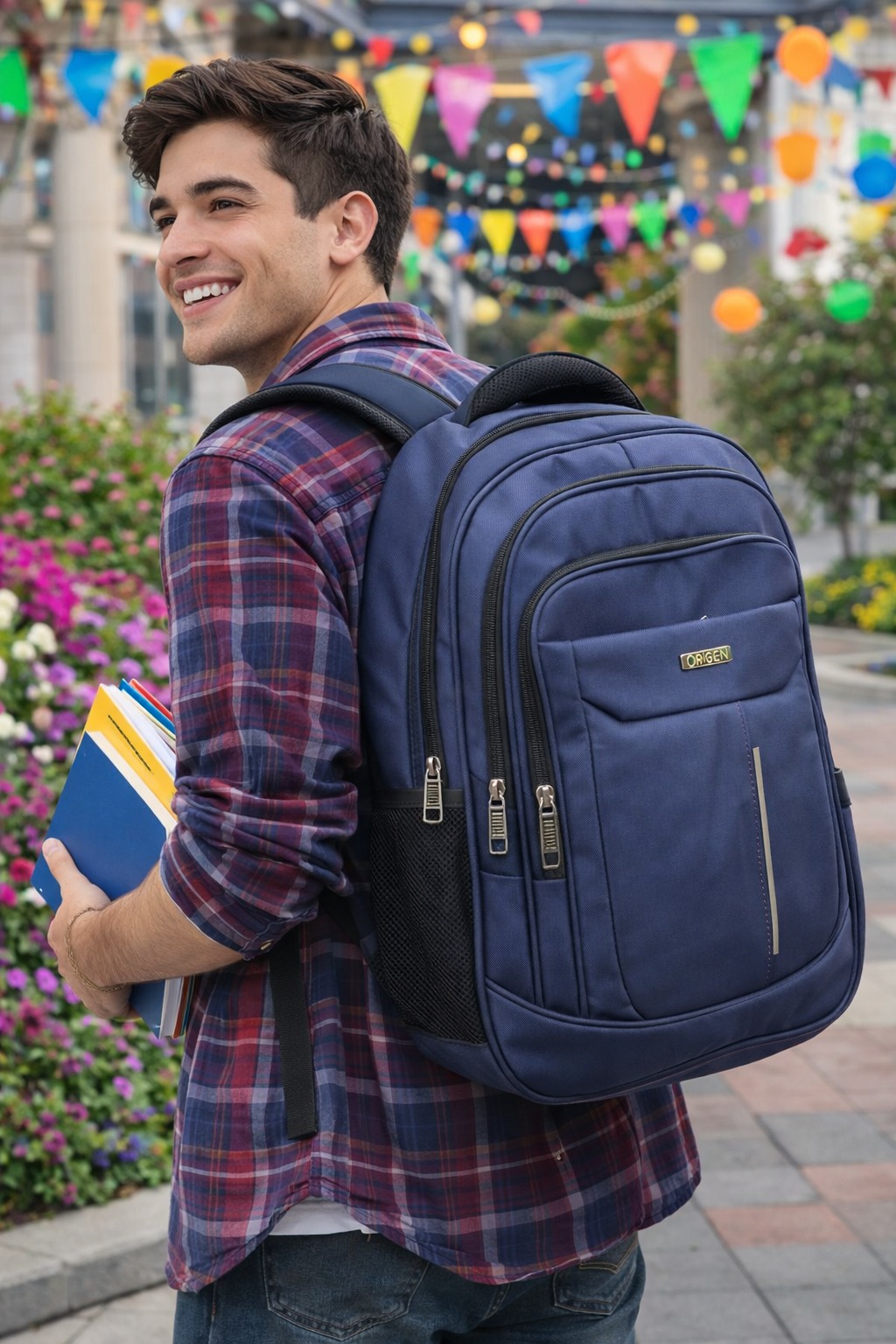 bolso morral universitario premiun - Vista 1