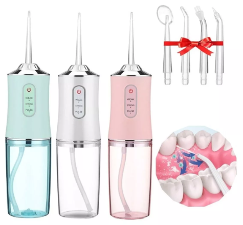 Irrigador dental portatil