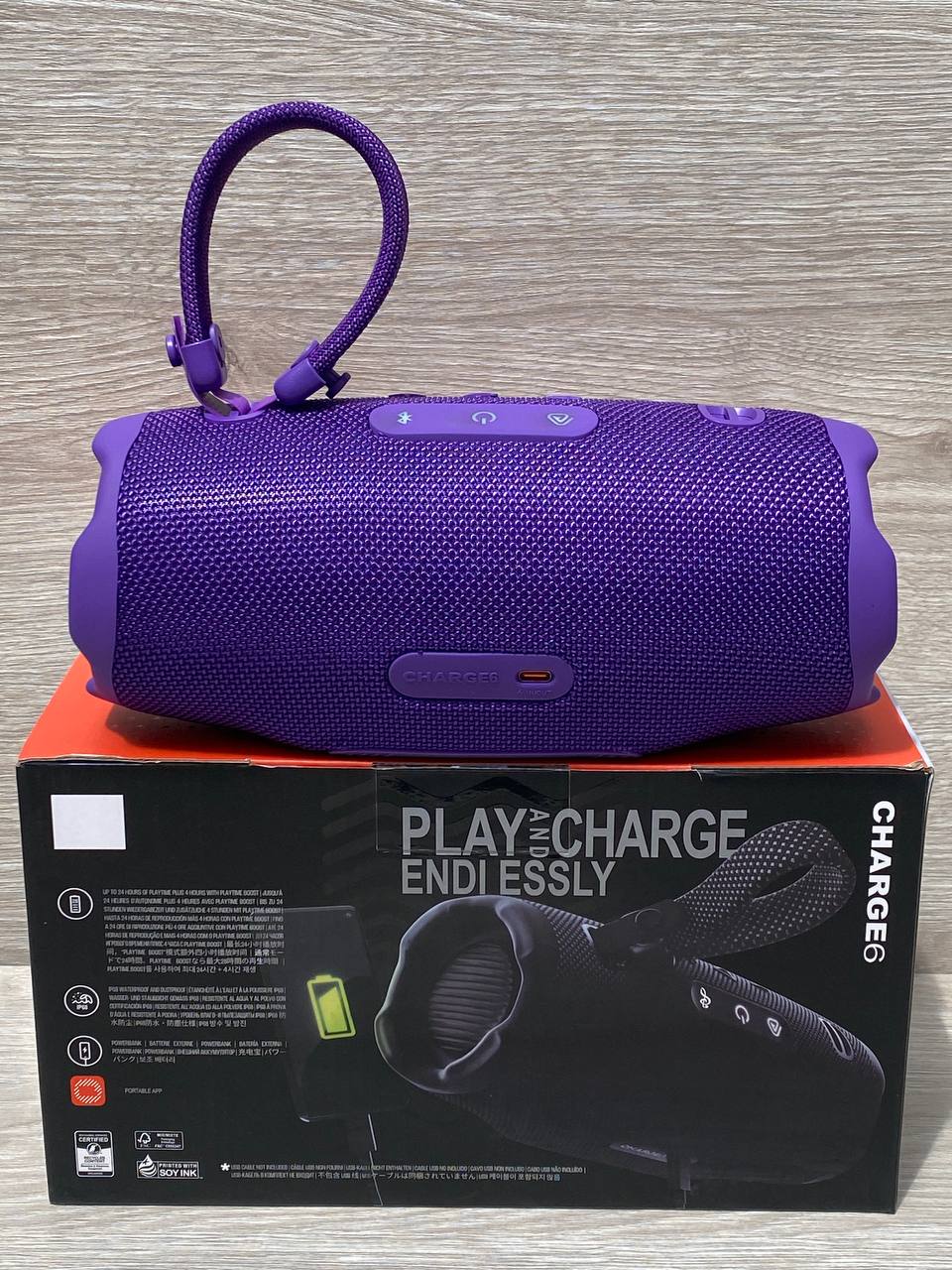 Parlante JBL Charge 6 - Vista 1