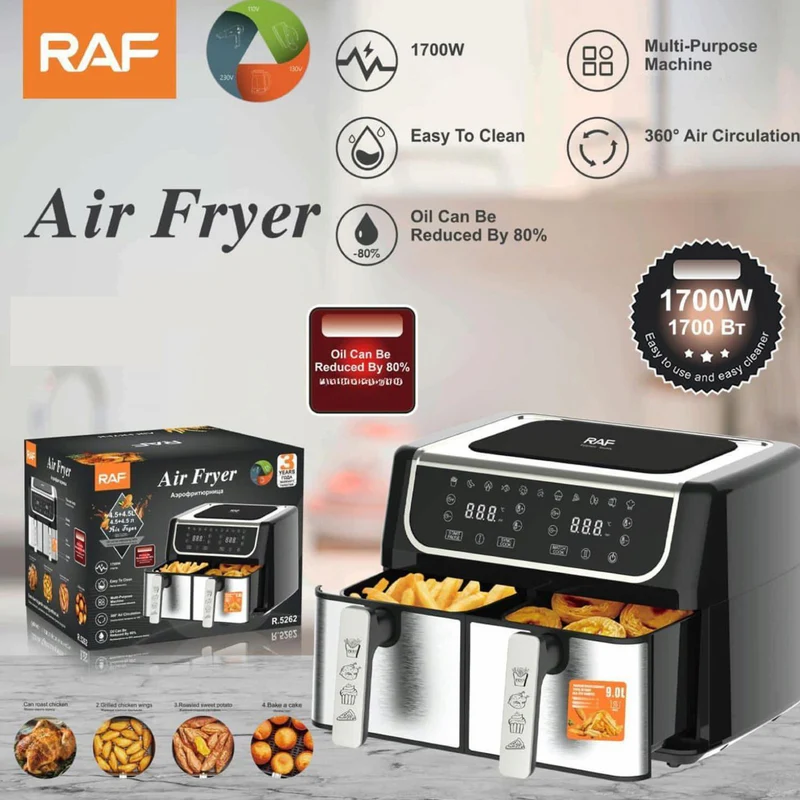 Air Fryer RAF Doble Canasta