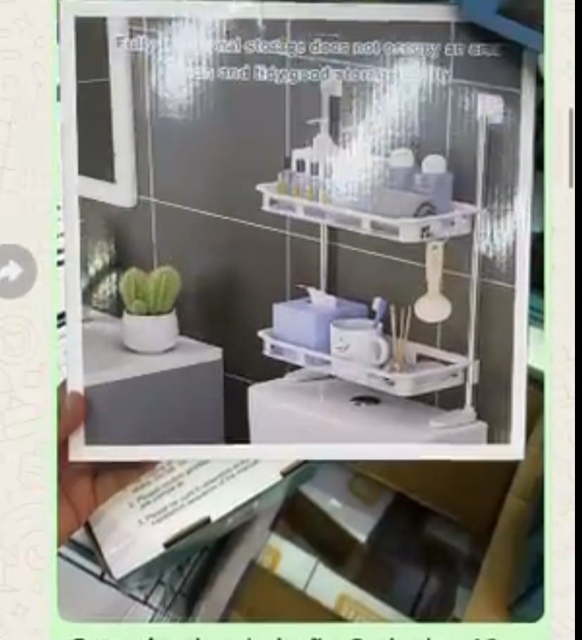 organizador de baño 2 niveles