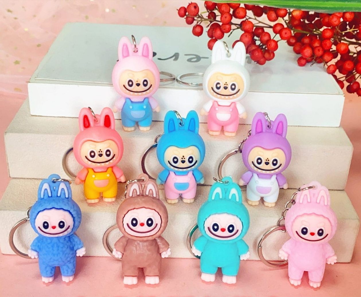 LLAVERO SORPRESA LA BUBU Y CAPIBARA